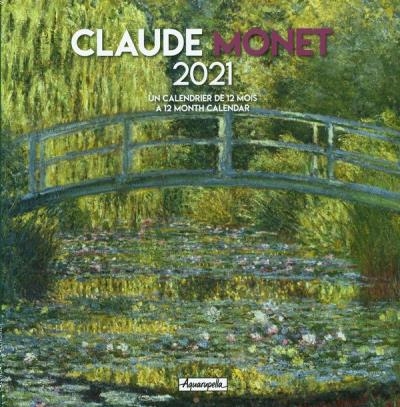 Calendrier 2021 - Claude Monet | 