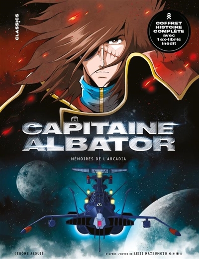 Capitaine Albator : mémoires de l'Arcadia : coffret histoire complète | Alquié, Jérôme