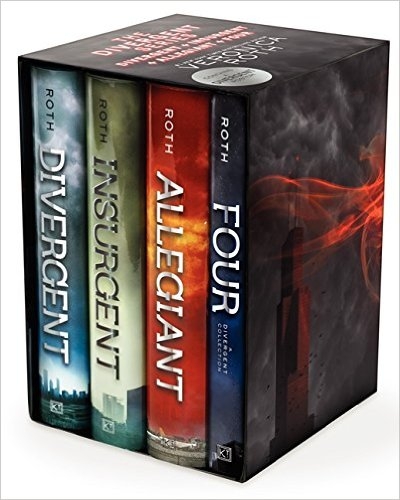Divergent Series Ultimate Four-Book Box Set: Divergent, Insurgent, Allegiant, Four - HARDCOVER | Roth, Veronica