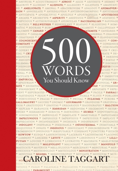 500 Words You Should Know | Taggart, Caroline