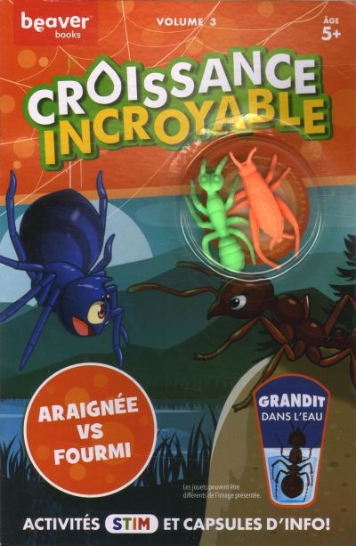 Croissance incroyable - Araignee vs fourmi | 