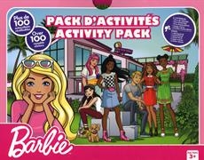 Coffret d'activités Barbie : Plus de 100 autocollants réutilisables | Collectif