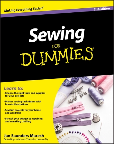 Sewing For Dummies | Maresh, Jan Saunders
