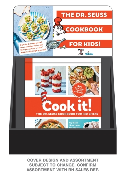 The Dr Seuss Cookbook 4-Copy Counter Display Spring 2022 | Gercke, Daniel