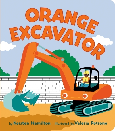 Orange Excavator | Hamilton, Kersten