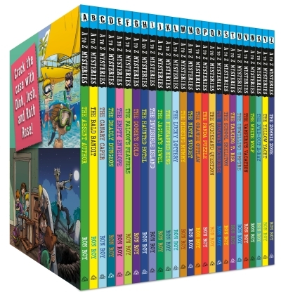 A to Z Mysteries Boxed Set: Every Mystery from A to Z! | Roy, Ron (Auteur) | Gurney, John Steven (Illustrateur)