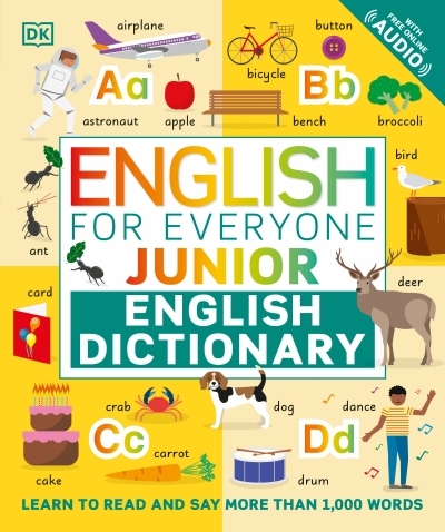 English for Everyone Junior English Dictionary : Learn to Read and Say 1,000 Words | 