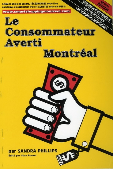 Consommateur averti Montréal (Le) | Phillips, Sandra