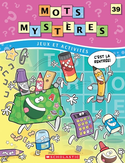 Mots mystères N° 39 | Lavoie, Julie (Auteur) | Pelletier, Dominique (Illustrateur)