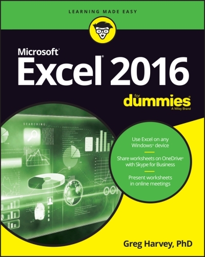 Excel 2016 For Dummies | Harvey, Greg
