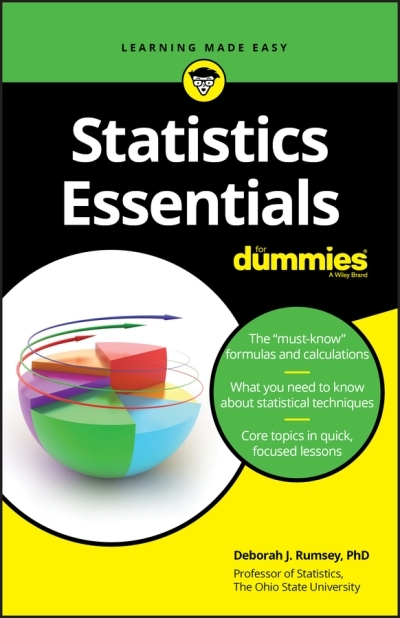 Statistics Essentials For Dummies | Rumsey, Deborah J.