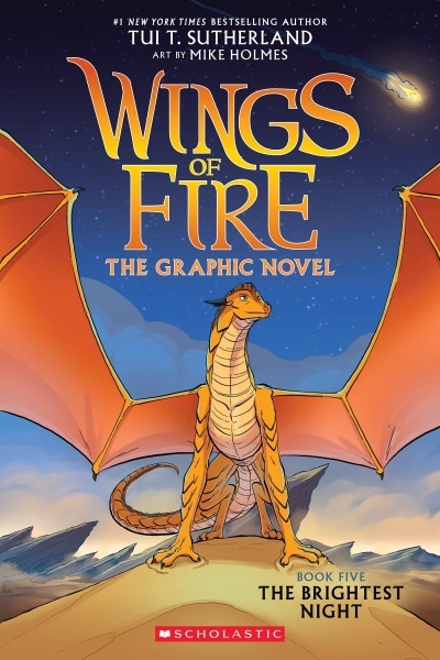 Wings of Fire Vol.5 - The Brightest Night  | Sutherland, Tui T.