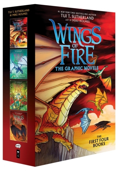 Wings of Fire Vol.1-Vol.4 - A Graphic Novel Box Set  | Sutherland, Tui T.