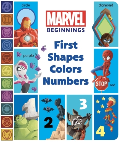 Marvel Beginnings: First Shapes, Colors, Numbers | Higginson, Sheila Sweeny (Auteur) | Fosgitt, Jay (Illustrateur)