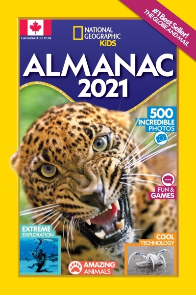 National Geographic Kids Almanac 2021 Canadian Edition | Kids, National Geographic