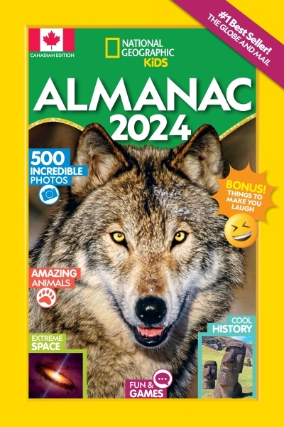 National Geographic Kids Almanac 2024 (Canadian edition) | 