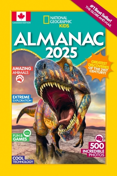 National Geographic Kids Almanac 2025 (Canadian Edition) | Kids, National Geographic (Auteur)