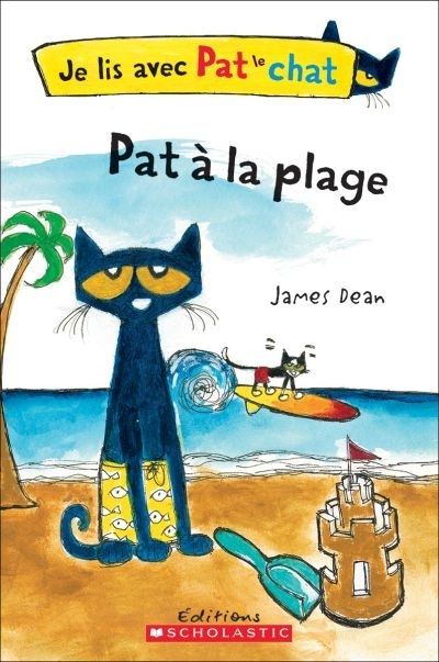 Je lis avec Pat le chat - Pat à la plage  | Litwin, Eric