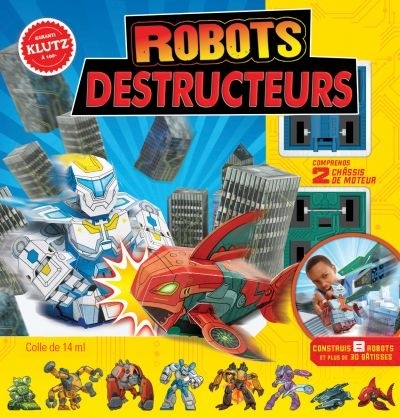 Robots destructeurs - Construis 8 robots et plus de 30 immeubles | 