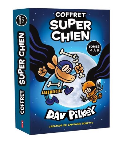 Coffret : Super Chien T.04-T.06 | Pilkey, Dav