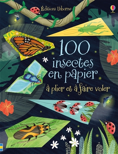 100 insectes en papier à plier et à faire voler | 