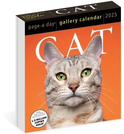 Cat Page-A-Day® Gallery Calendar 2025 : A Delightful Gallery of Cats for Your Desktop | 