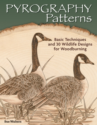 Pyrography Patterns : Basic Techniques and 30 Wildlife Designs for Woodburning | 