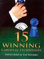 15 winning cardplay techniques | Livre anglophone