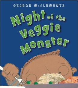 Night of the Veggie Monster (paperback) | Mc Clements, George
