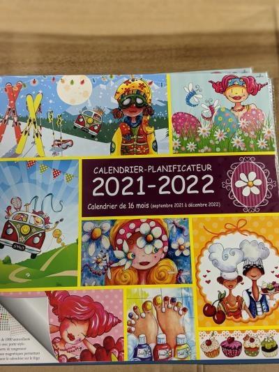 Calendrier planificateur familial 2021-2022 - Sybo | Collectif