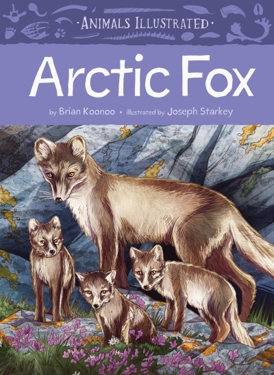 Animals Illustrated: Arctic Fox | Koonoo, Brian (Auteur) | Starkey, Joseph (Illustrateur)