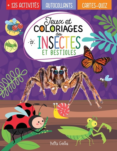 Jeux et coloriages des insectes et bestioles | Huynh, Kim
