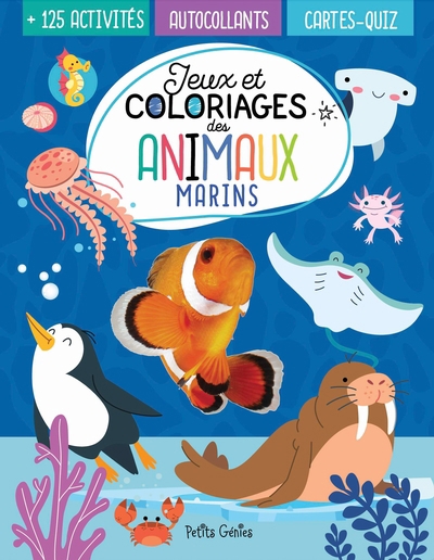 Jeux et coloriages des animaux marins | Huynh, Kim