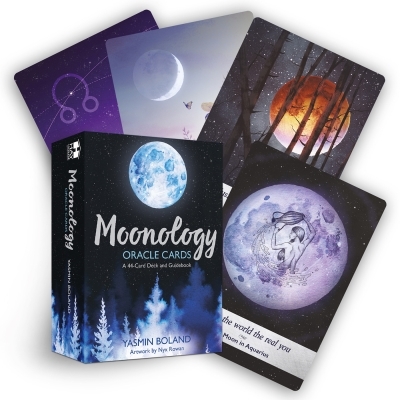 Moonology Oracle Cards : A 44-Card Deck and Guidebook | Boland, Yasmin