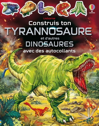 Construis ton tyrannosaure et d'autres dinosaures avec des autocollants | Smith, Sam