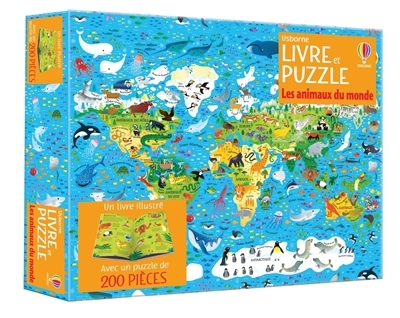 Coffret livre et puzzle - Les animaux du monde  | Lucas, Gareth