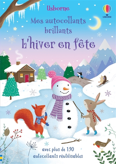 Mes autocollants brillants - L'hiver en fête | Beecham, Alice (Auteur) | Barnard, Lucy (Illustrateur) | Ever, Claire (Illustrateur)