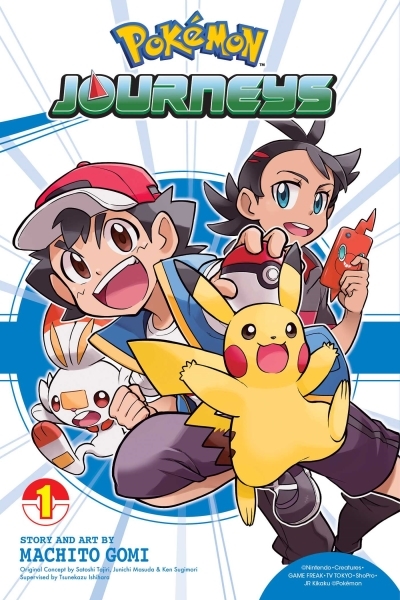 Pokémon Journeys Vol. 1 | Gomi, Machito