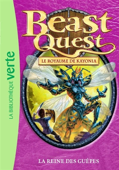 Beast Quest : Le royaume de Kayonia T.40 - La reine des guêpes | Blade, Adam