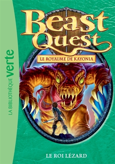 Beast quest : Le royaume de Kayonia T.35 - Le roi lézard | Blade, Adam