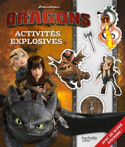 Dragons - Activités Explosives (Avec de Super Stickers) | Dreamworks