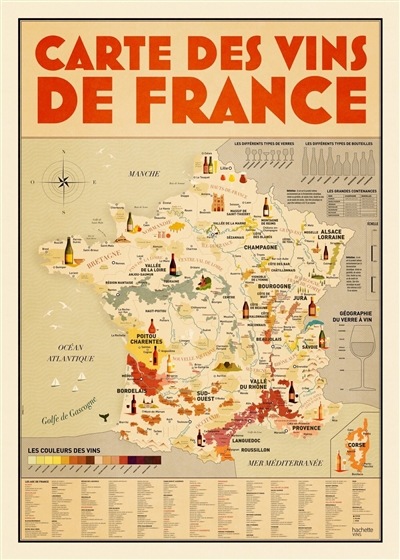 Carte des vins de France | Persan, Mathieu