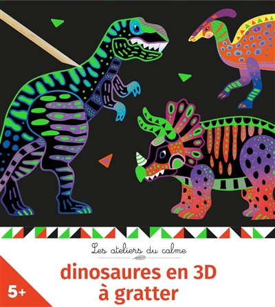 Dinosaures en 3D à gratter | Sileo, Cinzia