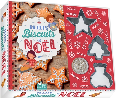 Petits biscuits de Noël : coffret avec emporte-pièces | Pourrech, Marie (Auteur)