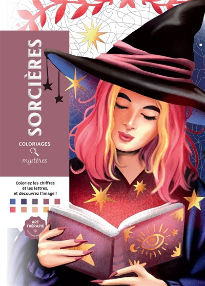 Sorcières : coloriages mystères | Fourrier, Sandrine