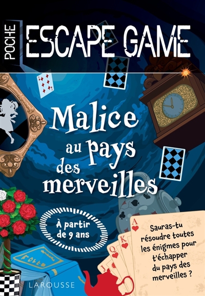 Escape game de poche junior : Malice au pays des Merveilles | Saint-Martin, Gilles