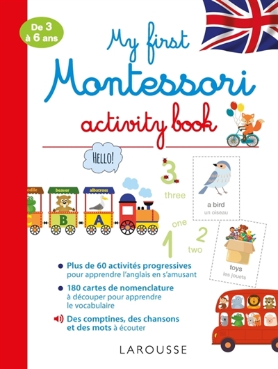 My first Montessori activity book | Barusseau, Lydie