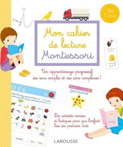 Mon cahier de lecture Montessori | Urvoy, Delphine