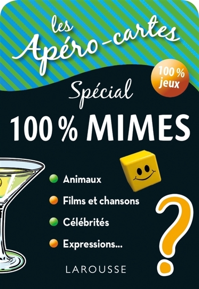 apéro-cartes spécial 100 % mimes (Les) | Jeux d'ambiance