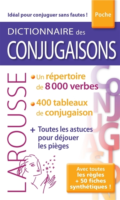 Dictionnaire poche des conjugaisons | 